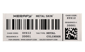 Mercury Metal Skin Label